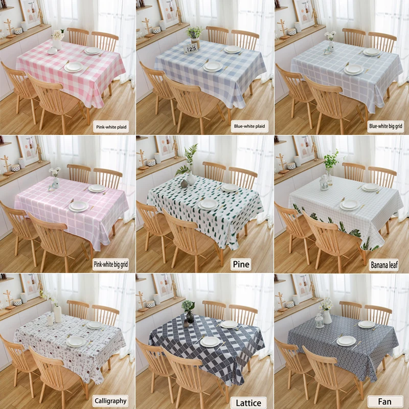 

waterproof tablecloth nappe de table ronde rectangulair mantel antimanchas coffee dining tables party ramadan wedding decoration