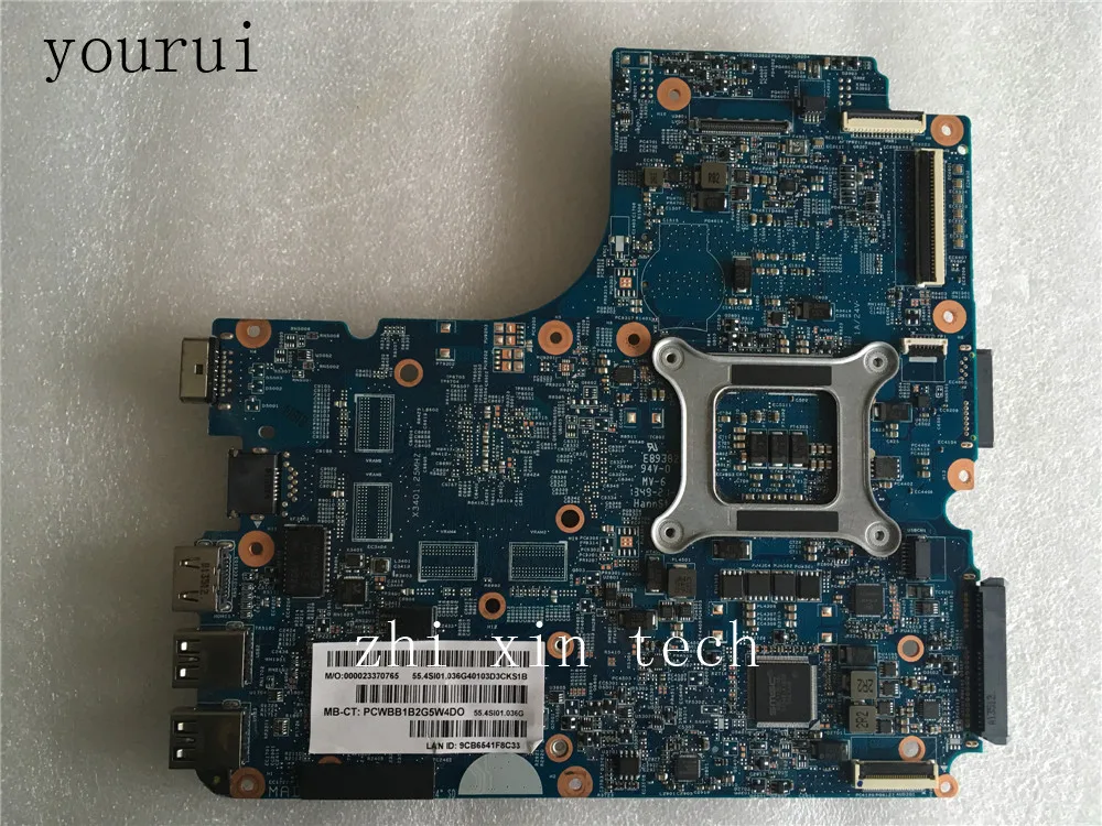yourui for hp probook 4440s 4540s notebook pc motherboard 683495 001 683495 601 laptop motherboard ddr3 fully tested ok free global shipping