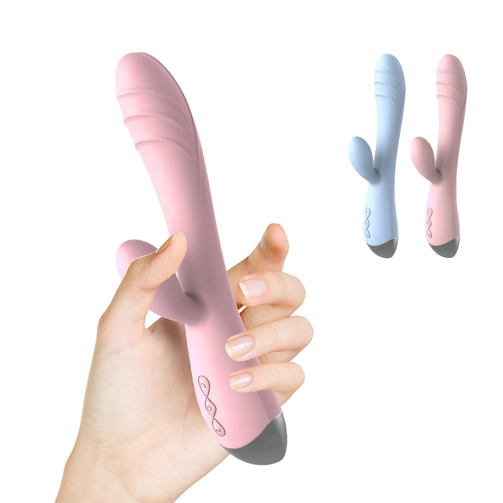 USB Перезаряжаемый 10 скоростей Вибратор для точки G кролик стимулятор влагалища