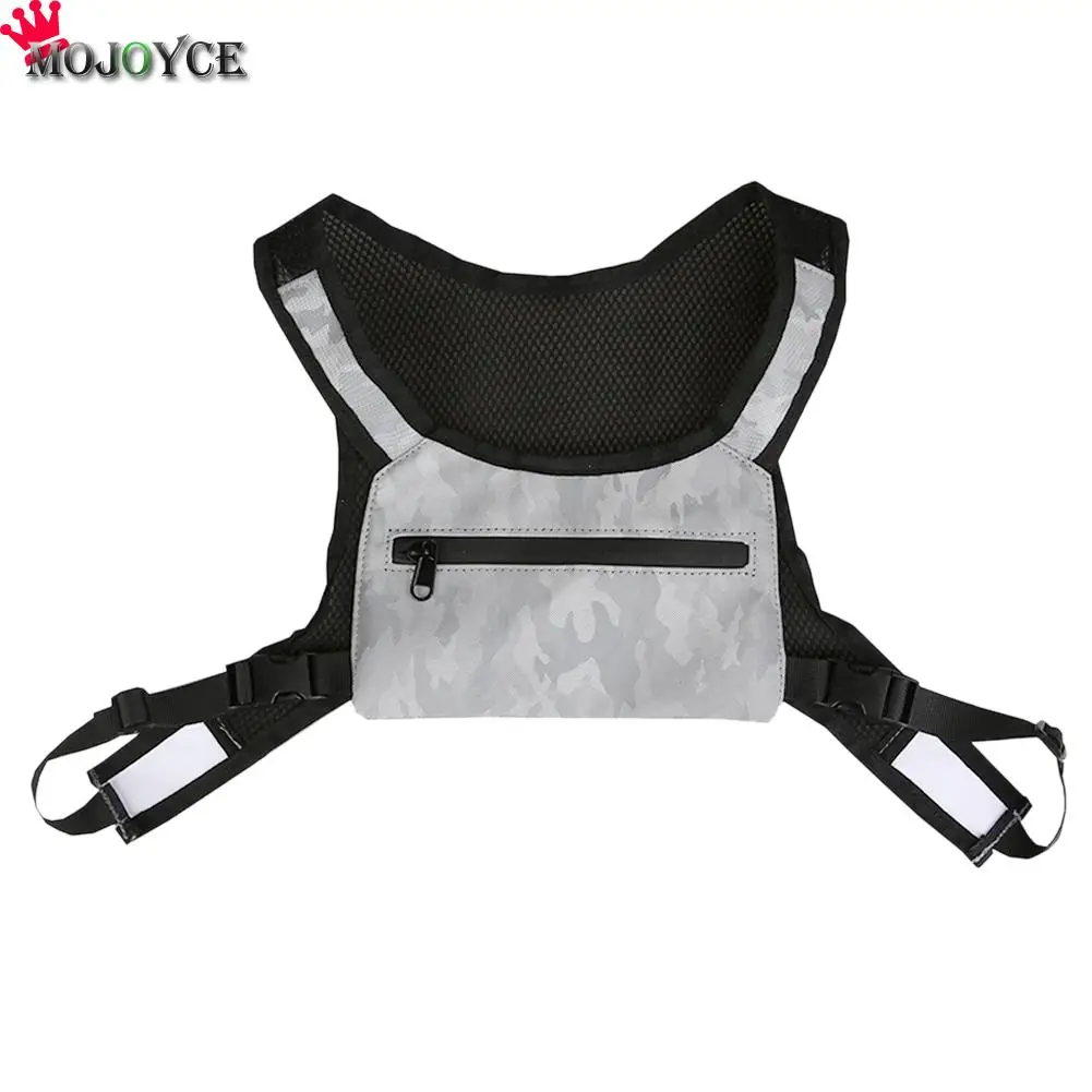 

Streetwear Vest Chest Bag Hip Hop Shoulder Pouch Classic Unisex Casual Nylon Waistcoat Chest Bag Classic Vintage Bag