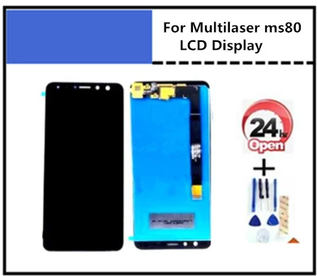 5 7 &quotИспытано ЖК-дисплей для Multilaser ms80 экран ЖК-дисплея в сборе полная хорошее