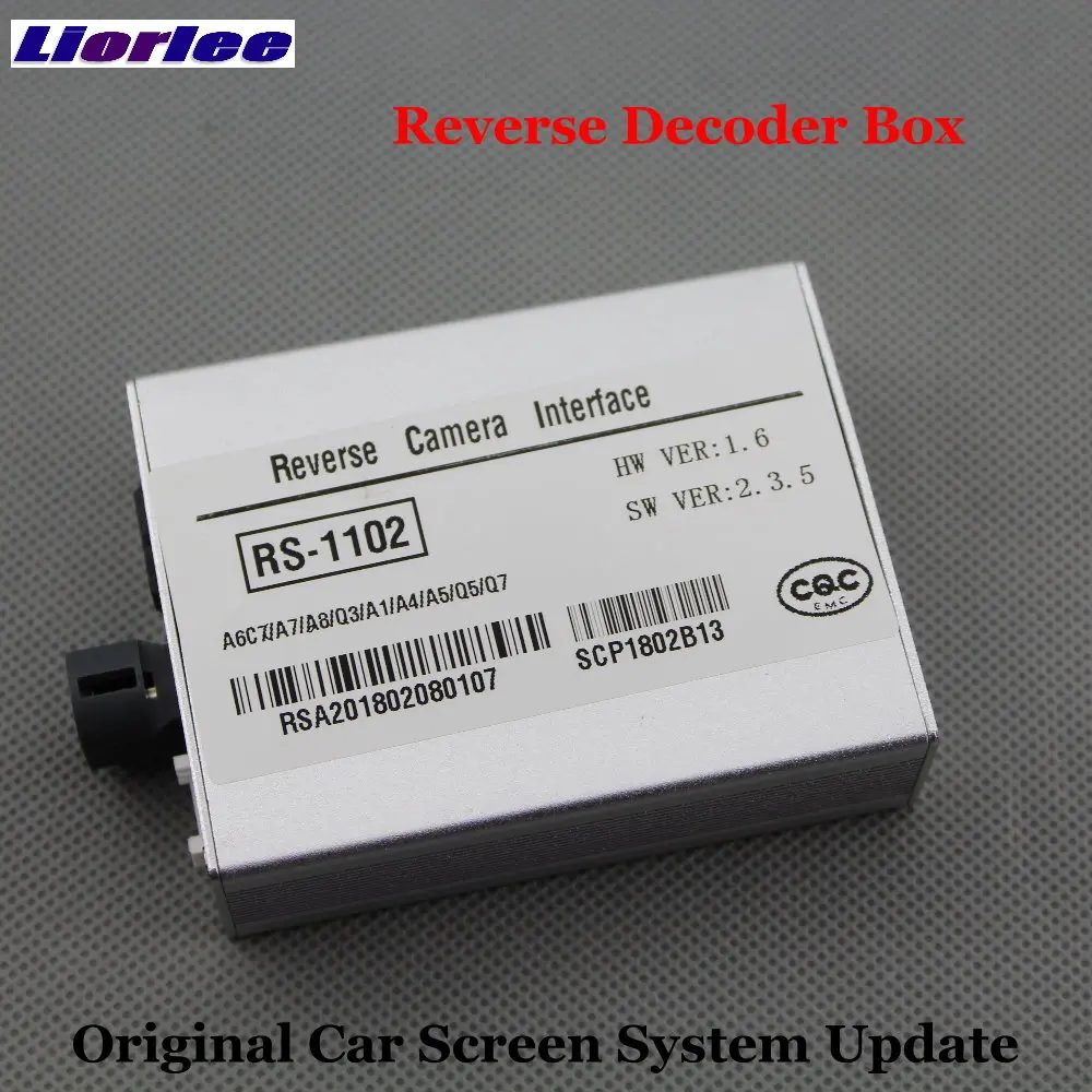 

HD Reverse Parking Camera For Audi A7 2010-2018 Rearview Backup CAM Decoder Accessories Alarm System