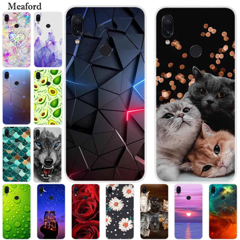 

For Redmi Note 7 Case Silicon Note7 Soft Fashion TPU Case For Xiaomi Redmi Note 7 Pro Fundas Shell Redmi 7 Redmi7 Capa Coque