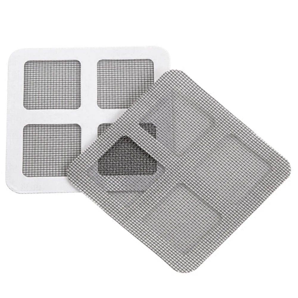 

1/3/6pcs Window Screen Repair Patch Stickers Broken Hole Home Adhesive Door Anti Mosquito Bug Insect Wall Fix Net Mesh Practical