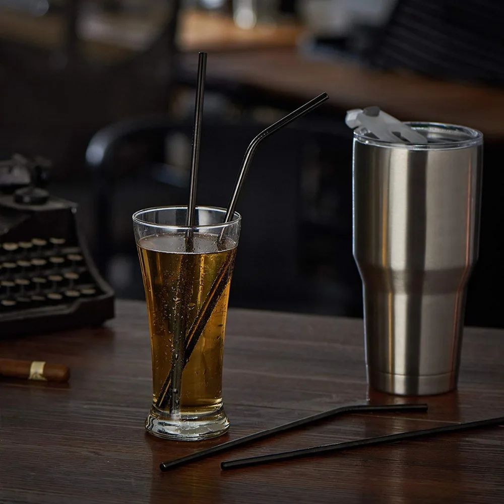 7 шт. походный дорожный набор серебряных изделий из нержавеющей стали столовые