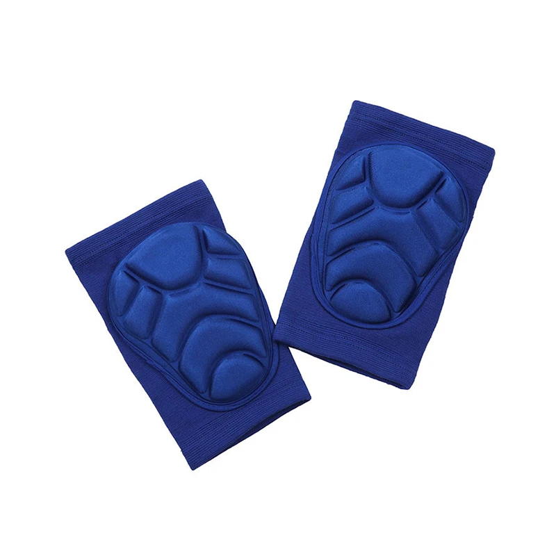 blue color KP01 уличные губки утолщенные лыжные наколенники Взрослые спортивные танцевальные беговые коньки сноуборд защита колена - Цвет: blue color
