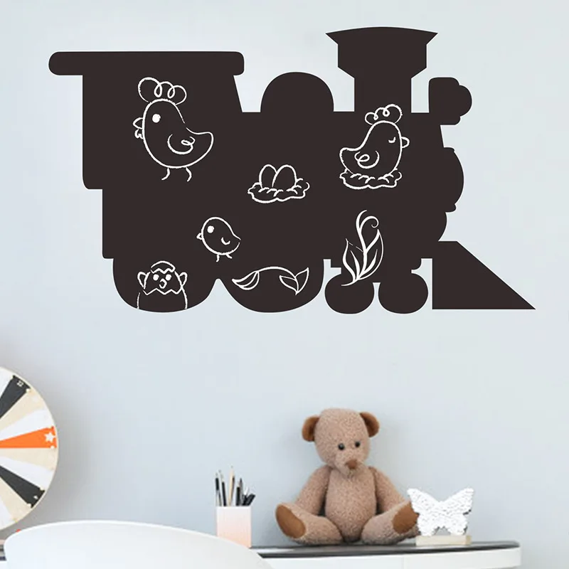 

Train Personalized Name Wall Decal Little Train Wall Sticker Art Vinyl Decor Home Kids Room Decor Interior Design