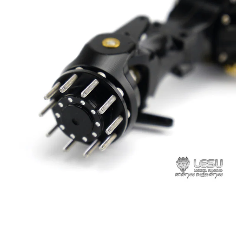LESU металлическая передняя ось дифференциальный замок фланец RC TAMIYA 1/14 грузовик
