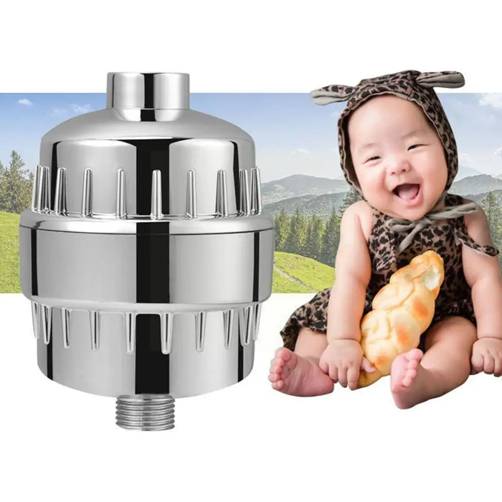

High Output 10 Stages Shower Water Filter Connector+removes Chlorine Fluoride+heavy Metals,shower Filter For Bathroom T7w6