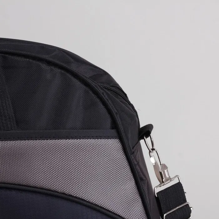 Сумка спортивная отдел на молнии наружный карман длинный ремень цвет