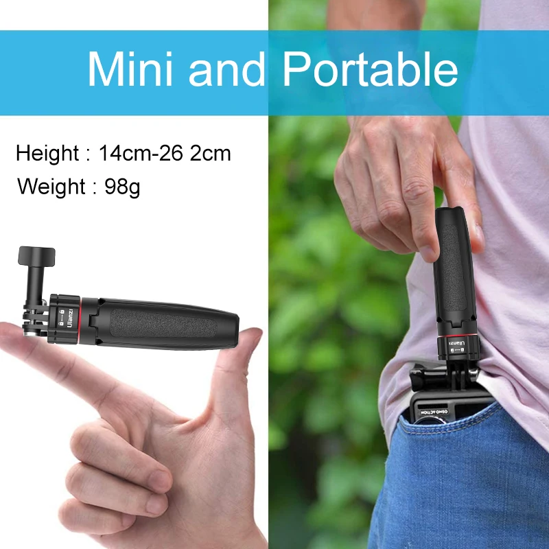 Ulanzi MT 31 мини штатив Трипод монопод для GoPro 9/8/7/6/5/4 OSMO экшн Insta360 спортивной камеры