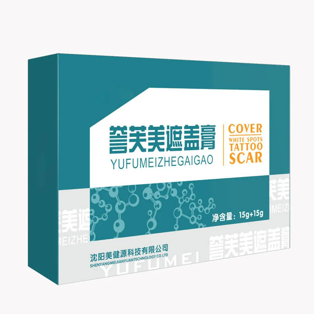 

2pcs Tattoo Concealer Vitiligo Hiding Spot Birthmark Makeup Cover Cream Set Professional Body Tatoo