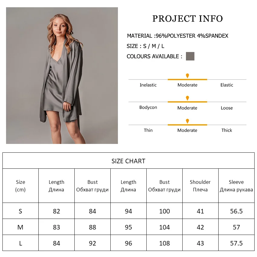 

Sexy Low Cut Dresses Set Woman 2 Pieces Bathrobe For Women Open Back Night Dress Lingerie Robe Set Nightie