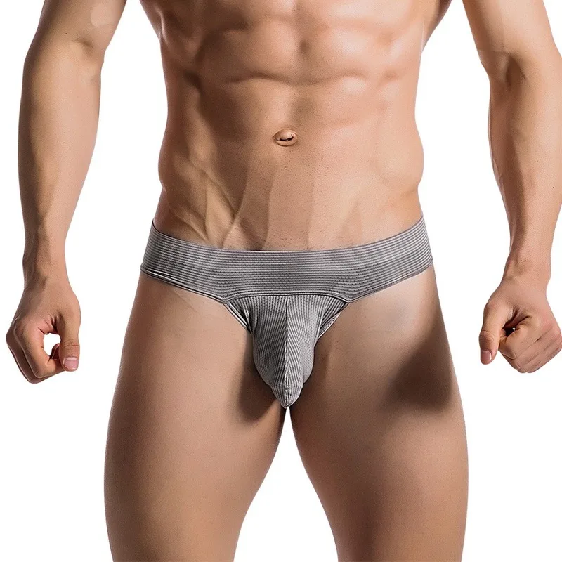 

Sexy Underwear Underpants Briefs Men's Soft Knickers Comfort U Convex Design Smooth Long Bulge Pouch Shorts Ropa Interior Hombre
