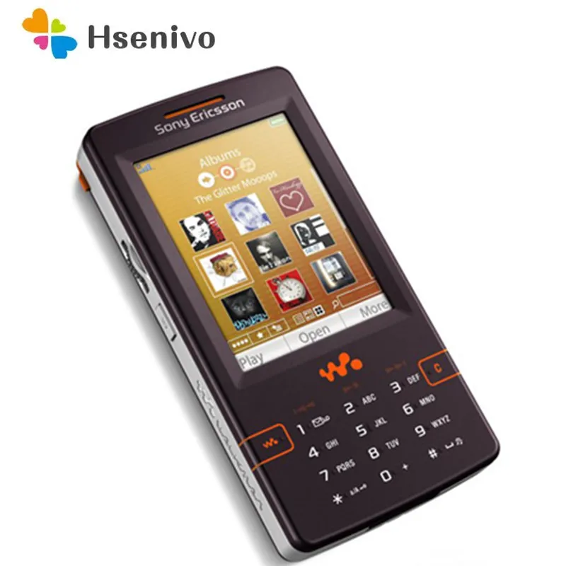 

Sony Ericsson W950 Refurbised-Original Unlocked W950i W950c MobilePhone 2G FM Unlocked Cell Phone Free shipping