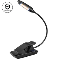 usb rechargeable book light clip table lamp reading desk lamp wireless desk lamp reading light led night light laptop lamp