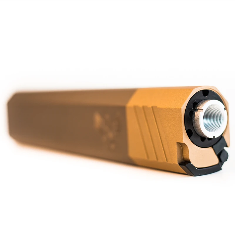 AEG игрушка водяной пистолет аксессуары страйкбол Пейнтбол глушитель CO OSPREY SUPPRESSOR 14 мм Винт с flashhider