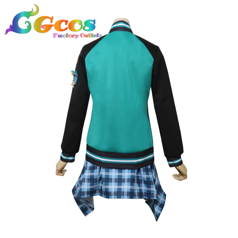 CGCOS Косплэй костюм Bang Dream! Afterglow Speedy Skies Aoba Moca платья для Хэллоуина и Рождества CG533