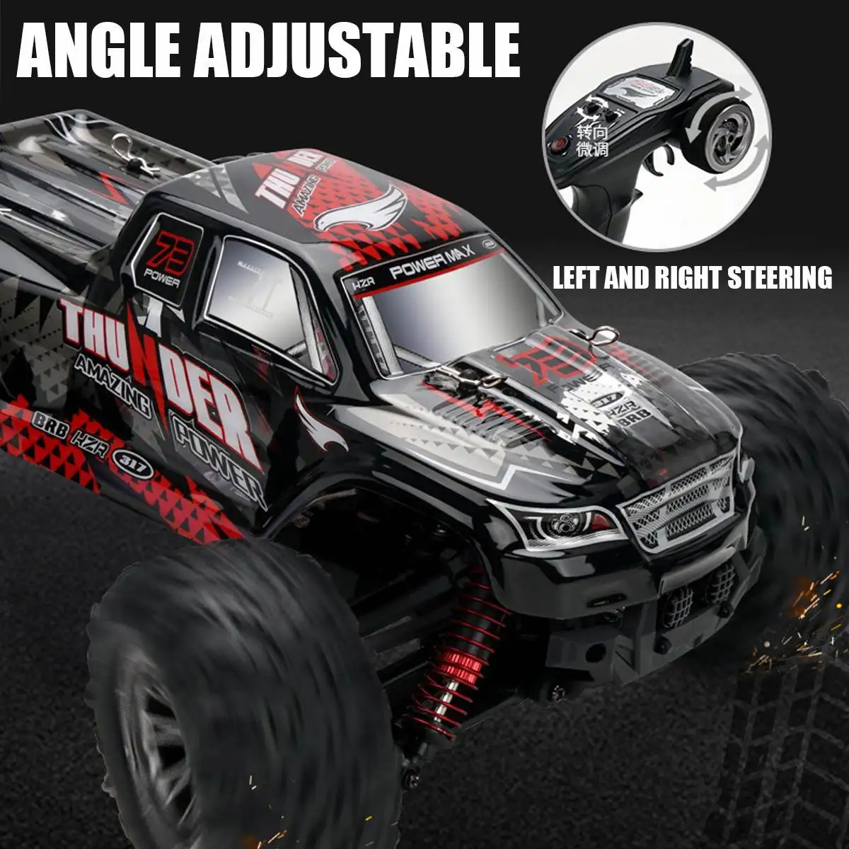 RC Car 36KM/H High Speed Racing Remote Control off-road Car for Adults 4WD Monster Truck Climbing Vehicle Christmas Gift enlarge