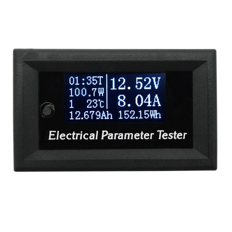 

7In1 Multifunction Tester Voltage Current Time Temperature Capacity Voltmeter Ammeter Electrical Meter