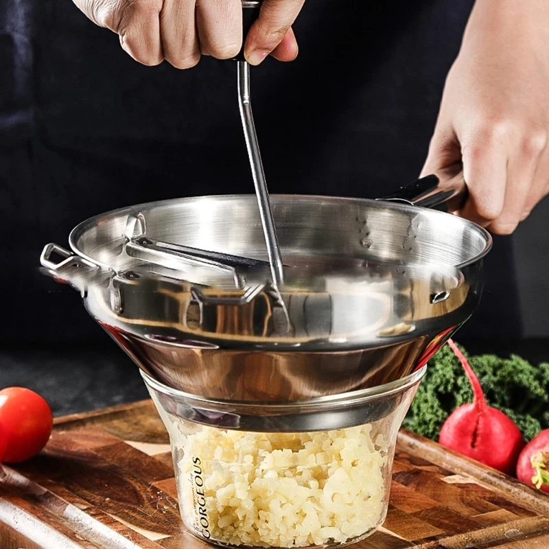 Нержавеющая сталь овощей фруктов и пюре пресс-форм с шлифовальная машина