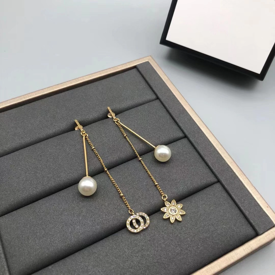 

Original 100% jewelry popular Tassel Earrings 2021 popular romantic round bead earrings S925 standard Sterling Silver postage fr