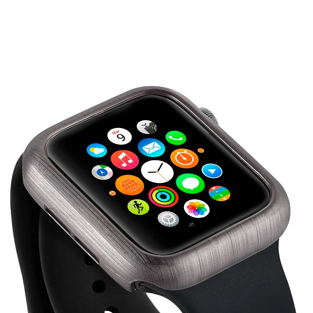 Чехол для Apple Watch, версии 5/4/3/2/1 40 мм 44 царапин ПК matels чехол s для наручных часов iWatch, версия 3, 2, 42 мм, 38 мм