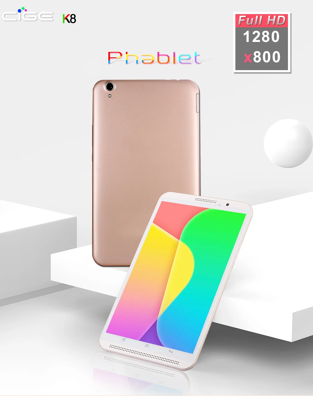 CiGe K8 8 дюймов 3g 4G LtePhone звонки Планшеты android 8,0 планшетный ПК 6 ГБ ОЗУ 64 Гб ПЗУ Восьмиядерный WiFi Bluetooth FM
