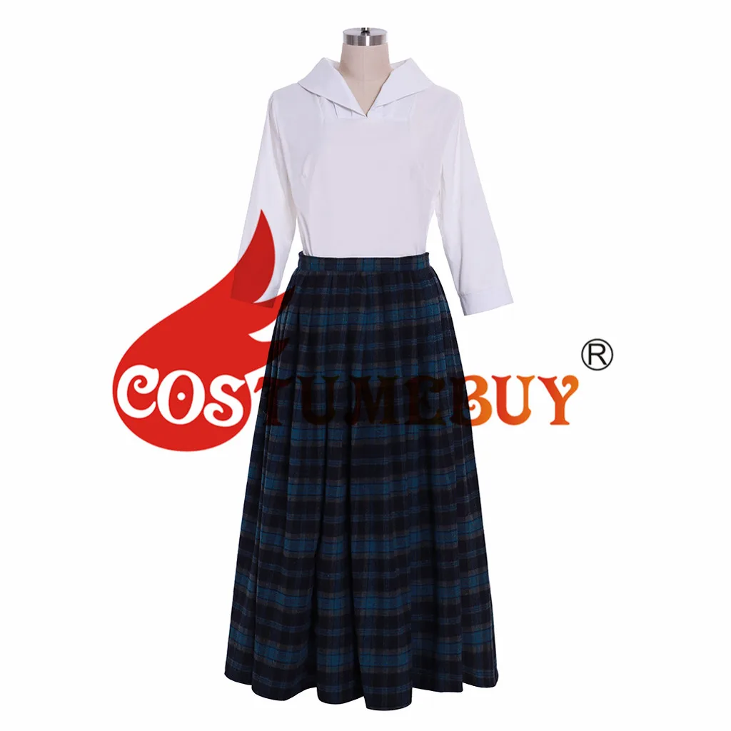 CostumeBuy TV Outlander Scottish Cosplay Costume Adult Women Medieval Victorian Dress Suit L920 |