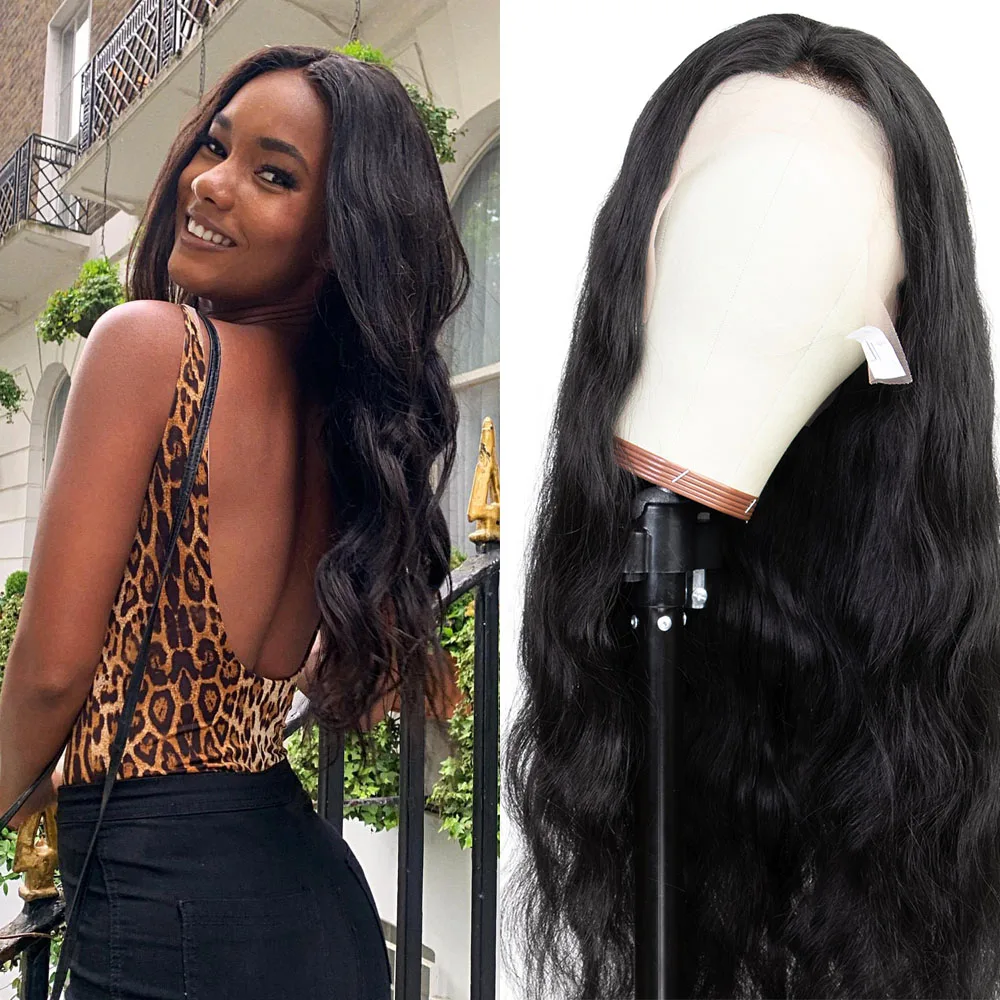 Парики из человеческих волос на шнуровке волнистые волосы 13x4 13x6 предварительно