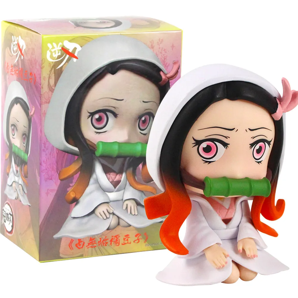 Фигурка рассекающей демонов игрушка Nezuko Kamado в кимоно Muku аниме красивая девушка