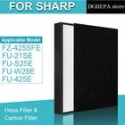 Для очиститель воздуха Sharp HEPA Filter и Carbon Filter Для FZ-425SEF, FU-21SE, FU-S25E, FU-W28E