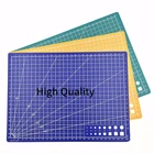 Коврик для резки А4, А5, ПВХ, доска, самовосстанавливающийся дырокол, инструмент для кожи, прочный двусторонний Коврик для резки, коврик для гравировального ножа