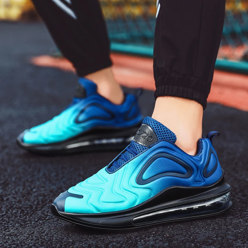 Модные мужские туфли для бега студентов с воздушной подушкой Корейская