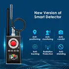 K88 Многофункциональный антишпионский детектор с камерой GSM аудио обнаружитель ошибок GPS сигнал радиочастотный трекер Обнаружение капельницы защита конфиденциальности
