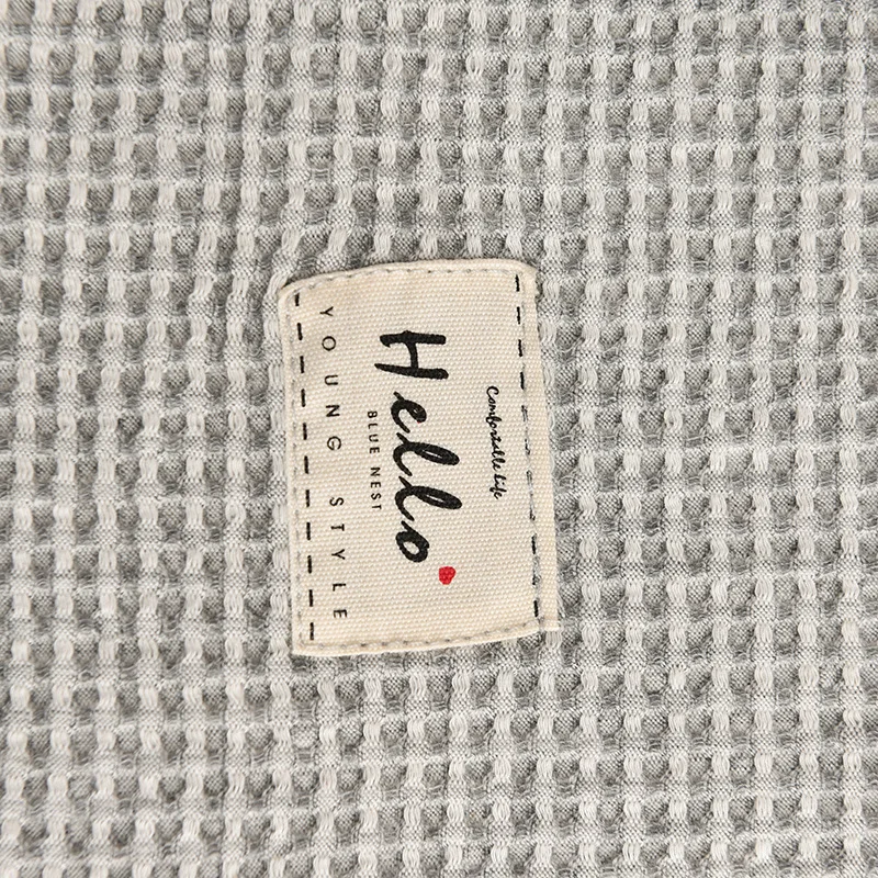 للبيع القطن القماش لحاف ل Nap تكييف الهواء أريكة بطانية الصيف منشفة لحاف القطن بطانية واحدة ومزدوجة