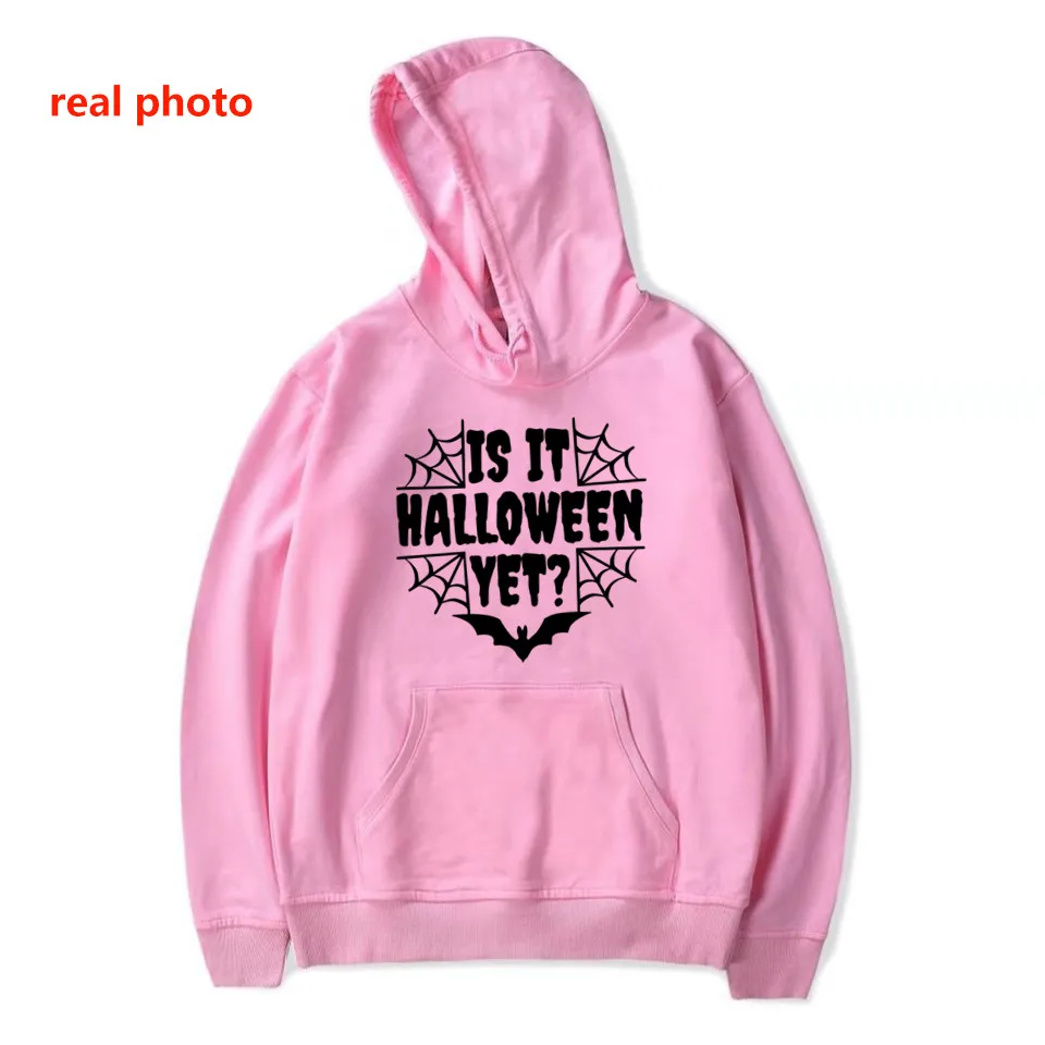 Halloween costmue cesthetic Hoodies Cotton Women Sweatshirt Fashion Funny O Neck Female Pullovers Full Long Sleeve Shirt Girl | Женская