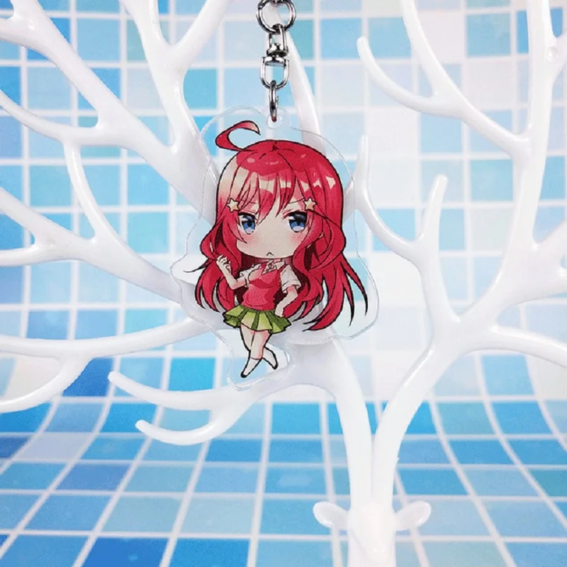 

Anime Five Equal Wedding Bride Student KeyChains Fashion Children Toy Backpack Accessories Key ring Men Women Gift Key chain