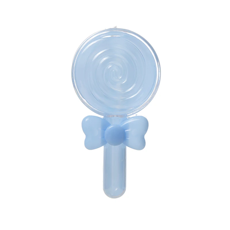Lollipop 2-Blue 12 шт леденец прозрачный пластик конфеты свадебное оформление коробки Baby Shower Рождество День рождения стаканчики для вечеринки, подарков - Цвет: Lollipop 2-Blue
