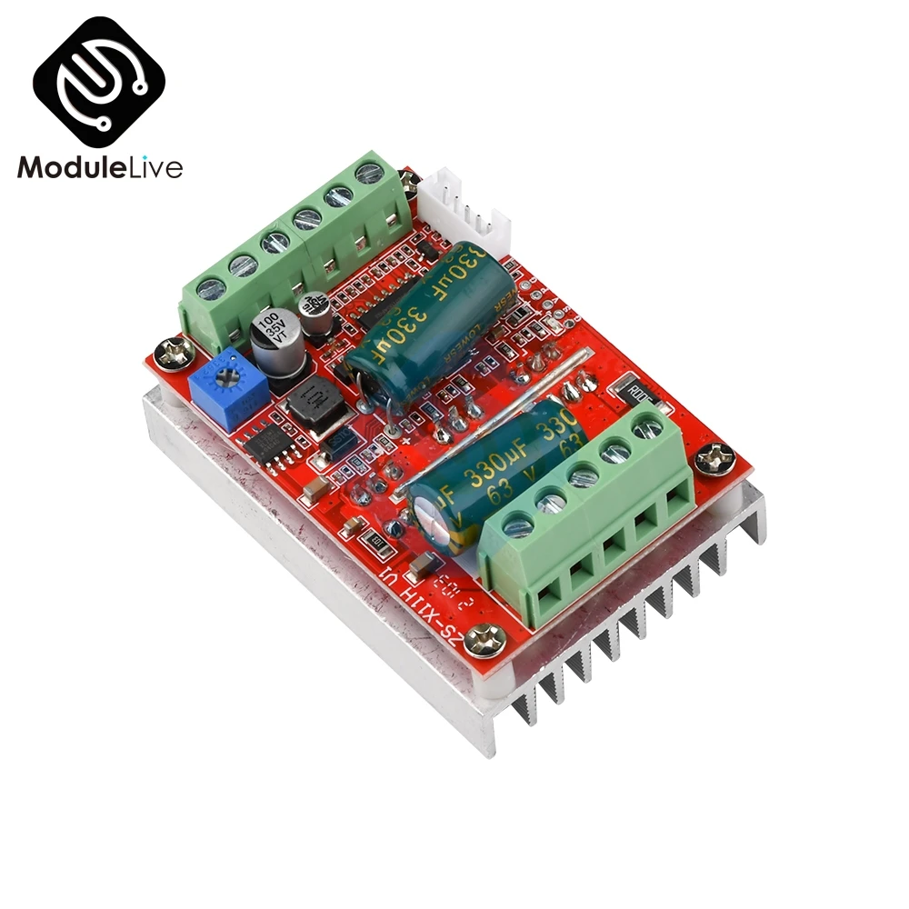 DC 6V 60V 400W BLDC трехфазный бесщеточный контроль двигателя постоянного тока ler PWM