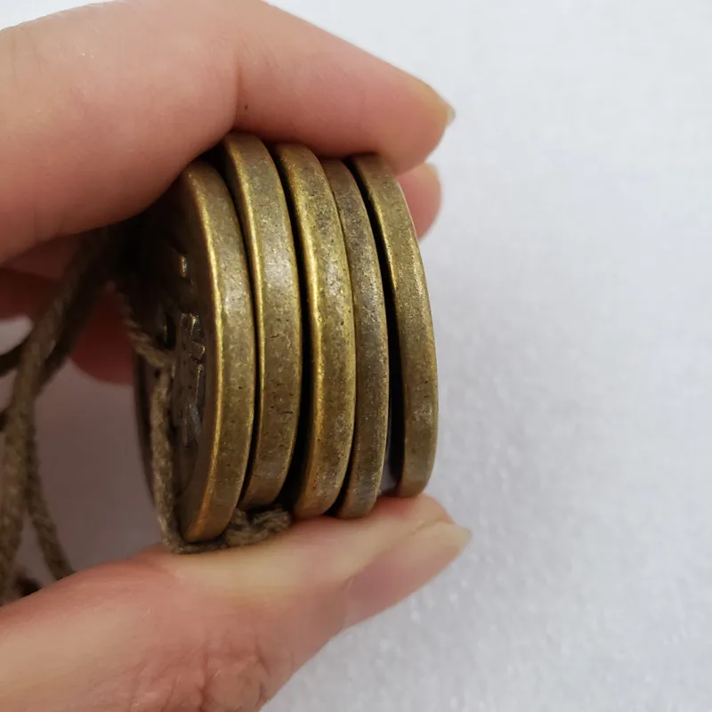 Диаметр 32 мм толщиной 3 имитация пяти императоров династии Цин реальные латунные