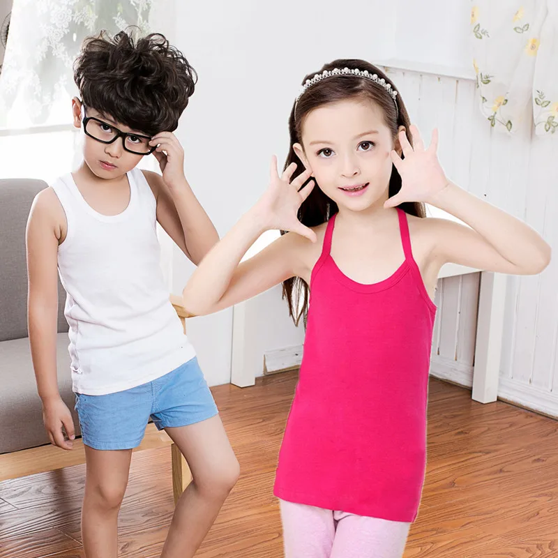 Хлопковая майка для малышей футболки маленьких мальчиков и девочек яркие цвета