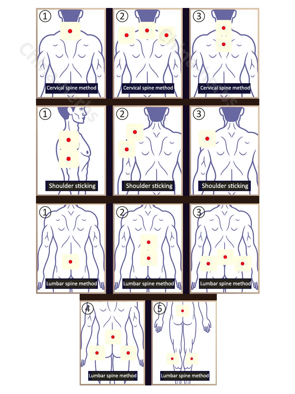 20 шт. пластырь с тигровым бальзамом|Брекеты и подставки| |