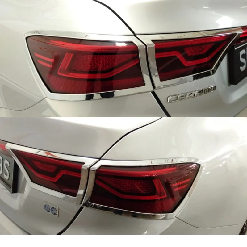 Для кіа Cerato k3 4 2019 2020 Форте 3 Пластик хром задний светильник s лампы Накладка