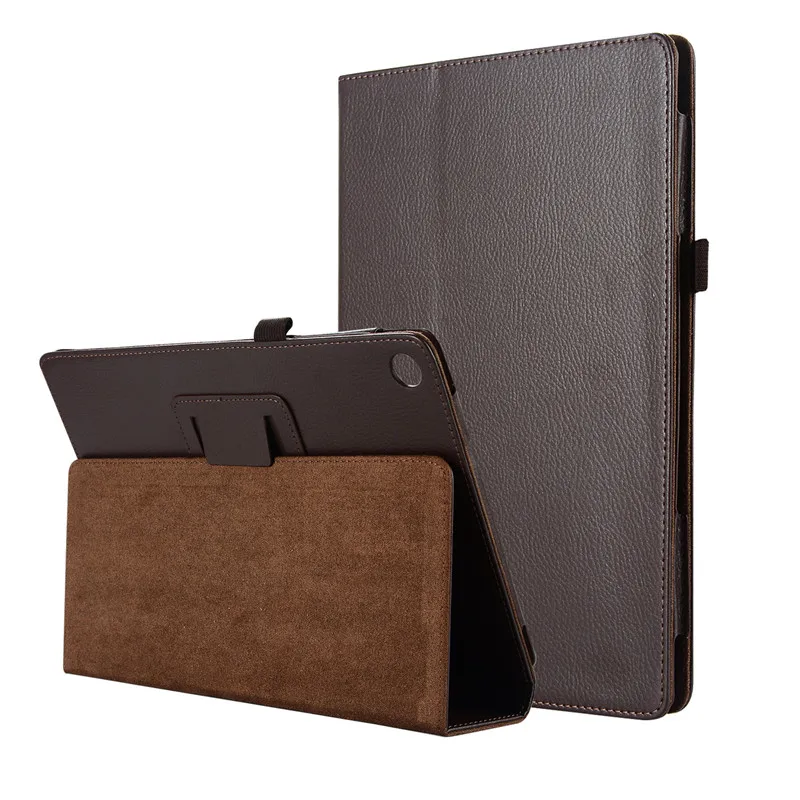 

Litchi Pattern Case for Huawei MediaPad M5 10.8 CMR-AL09 CMR-W09 Ultra Slim Folding Stand Magnetic Tablet Cover for Huawei M5 10