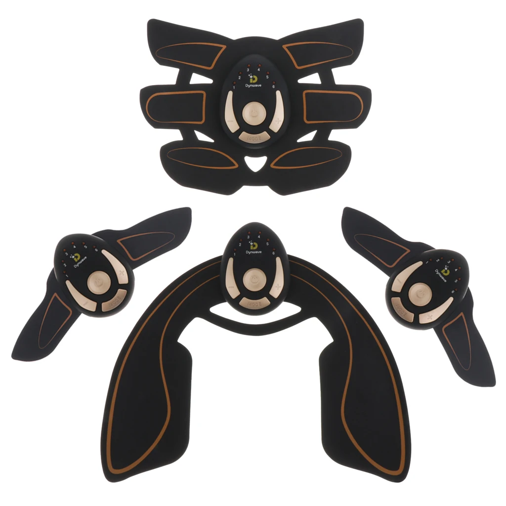 EMS тренажер для мышц живота Электрический вибрирующий похудения пояс фитнес