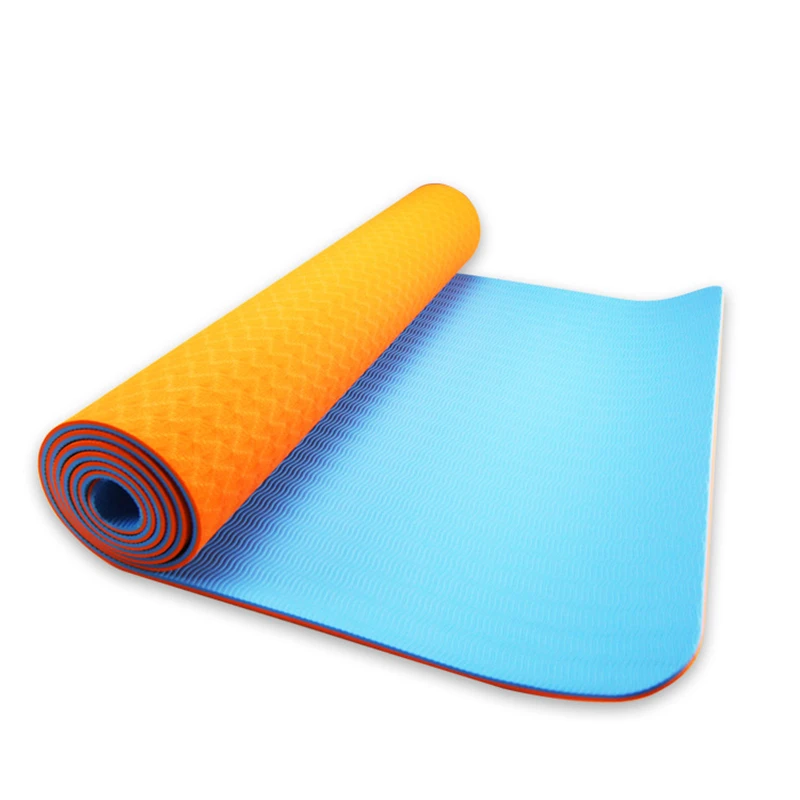 183cmX61cm коврик для занятий фитнесом йогой коврики спортом массажные с резиновым