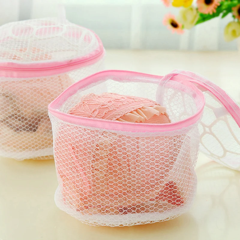 Новое модное нижнее белье сетчатый бюстгальтер одежда для стирки горячая сумка