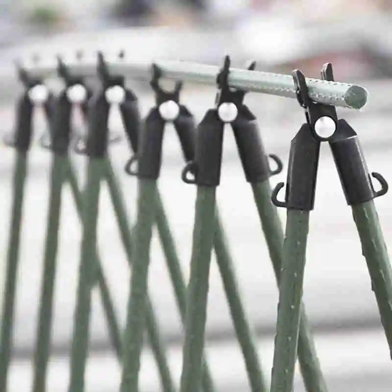 Набор кронштейнов для подъема растений стальной зажим сада лозы труб T0X7 | Дом и