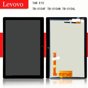 ЖК-дисплей 10,1 дюйма для Lenovo TAB E10 E 10 ТБ-X104F TB-X104N TB X104, сенсорный экран с цифровым преобразователем в сборке, TB-X104L